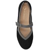 Journee Womens Maddie Knit Mary Jane Ballet Flats - 4 of 4