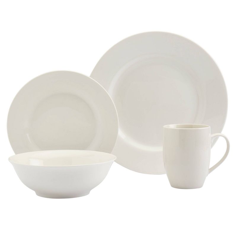 16pc Porcelain Sven Dinnerware Set White - Tabletops Gallery, 1 of 9