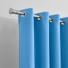 Dainty Home Hamden Solid 100% Blackout Thermal Insulated Grommet Single Curtain Panel - 2 of 4