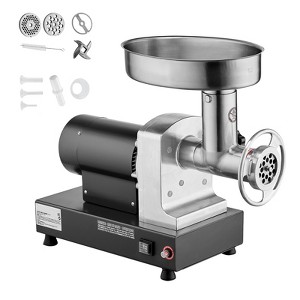 VEVOR Meat Grinder, 9 Lbs/Min Capacity Electric Meat Grinders with Blade, Grinding Plate, Sausage Maker, Stainless Steel Commercial Meat Mincer - 1 of 4