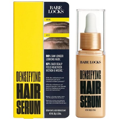Babe Original Locks Densifying Hair Serum for Men and Women, Promotes Thickness in Thinning Hair & Hair Loss - (1.76oz)