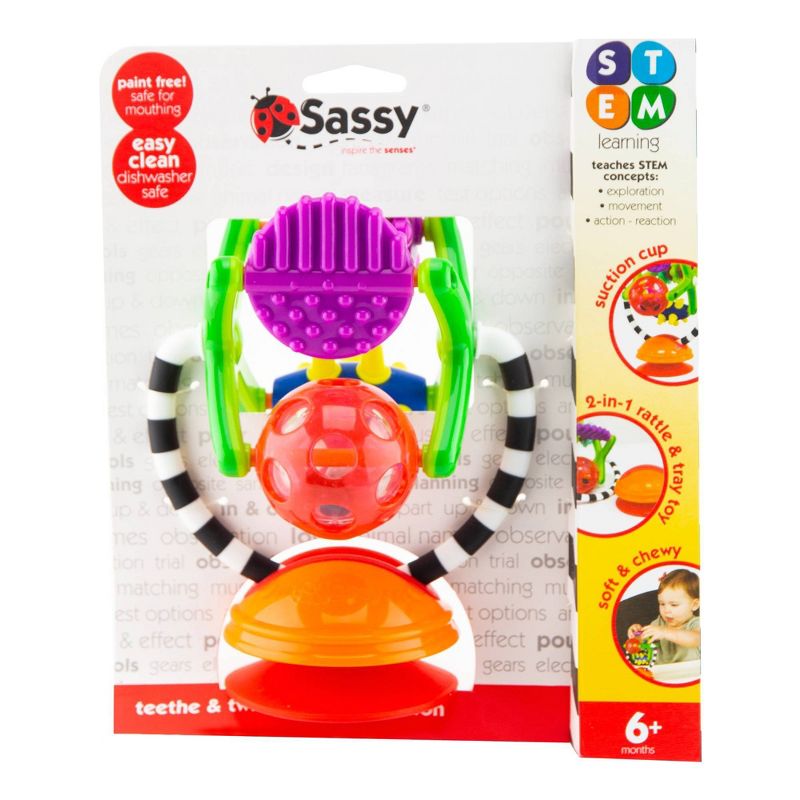 Sassy Teethe &#38; Twirl Sensation Station Tray Toy, 5 of 9