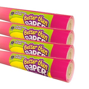 Teacher Created Resources® Pink and Orange Color Wash Better Than Paper Bulletin Board Roll 4-Pack - 1 of 3