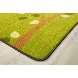 Carpets for Kids KIDSoft Branching Out Decorative Classroom Rug, 7' 6" X 12' Rectangle - 1 of 4