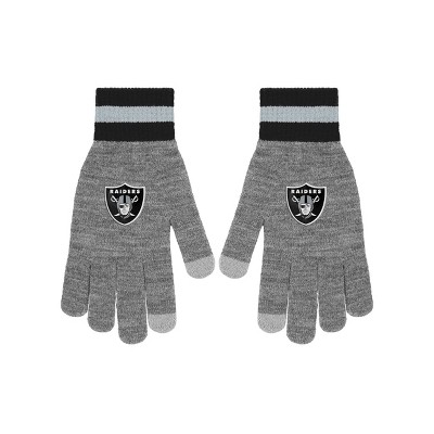 NFL Las Vegas Raiders Gray Big Logo Glove