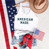 Simply Sage Market American Made Varsity Racerback Tank - 3 of 4