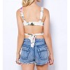 Women's Vacancy Floral Sleeveless Crop Top - Somedays Lovin - 2 of 2