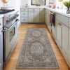 Coolmee Bohemian Vintage Runner Rug for Hallway,Machine Washable Carpet Runners Kitchen Floor Mat for Entryway Bedroom LaundryBlue - 4 of 4