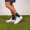 NFL Baltimore Ravens Colorblock Quarter Socks - L - image 2 of 3