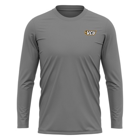 Virginia Commonwealth University Adult Sport Long Sleeve Left Chest Logo, Athletic Heather - image 1 of 4