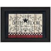 ChicFurnit Wall Art Bathroom Framed Print Elegant Black Frame for Living Room, Multicolor, 15"*1"*11" - 2 of 4