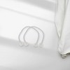 Unique Bargains Magnetic Buckle Large Faux Pearl Curtain Strap Polyester Rare Earth Magnet 2 Pcs - 2 of 4