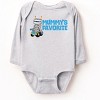 Leo The Truck Mummy's Favorite - Baby Long Sleeve Bodysuit - 2 of 3