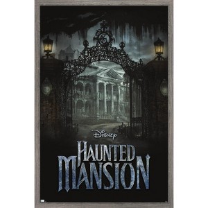 Trends International Disney Haunted Mansion - Mansion Framed Wall Poster Prints - 1 of 4