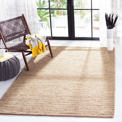 Eco-Chic Beige and Multicolor Hand-Knotted Wool Area Rug
