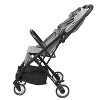 Harmony Juvenile Urban Deluxe Microfold Push Chair Stroller - Black - 2 of 4