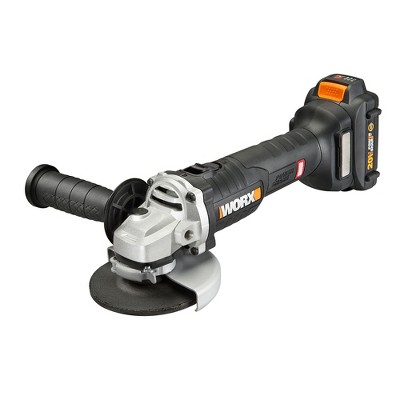 Worx WX812L 20V 4 1/2" Angle Grinder with Brushless Motor