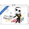 Trends International Disney Tim Burton's The Nightmare Before Christmas - Ink Pumpkin King Framed Wall Poster Prints - 3 of 4