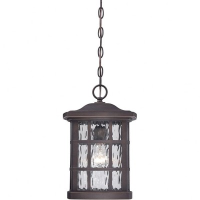 Stonington Palladian Bronze Glass Outdoor Hanging Lantern