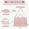 Travel Duffle Bag, Weekender Bags for Women with Shoe Compartment & We - 2 of 4