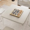 Folding Card Table and Chair Set of 5, Portable Square Card Table with 4 Padded Chairs, Foldable Chairs and Tables for Home, Indoor, Space-Saving - 4 of 4