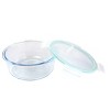 Gibson 32 Ounce Glass Container with Lid - 2 of 4