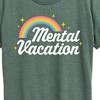 Women's - Instant Message - Mental Vacation Short Sleeve Graphic T-Shirt - 2 of 4