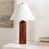 Rennie Table Lamp - 25.5 Inch Height - TBL4580 - Walnut - Safavieh - 3 of 4