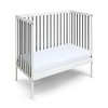 Belatt 3-in-1 Crib Converts to Toddler and Day Bed, Solid Wood, White/Gray, Long-Term Baby Sleep Solution - 4 of 4