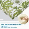 ARTPLAN Outdoor Chair Cushions for Patio Furniture, Waterproof Outdoor Cushions, Round Corner Patio Chair Cushions Set of 4 with Ties,17"x16"x2" - 4 of 4