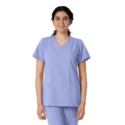 Wink W123 Women's Basic V-Neck Scrub Top