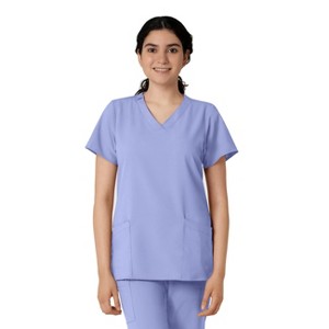 Wink W123 Women's Basic V-Neck Scrub Top - 1 of 4