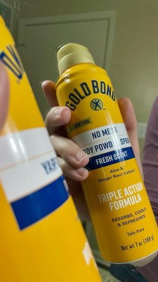 Gold Bond Spray Powder Fresh - 7oz : Target