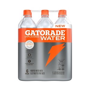 Gatorade Water - 6pk/1L Bottles - 1 of 4