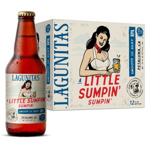 Lagunitas Little Sumpin' Sumpin' Ale Beer - 12pk/12 fl oz Bottles - 1 of 4
