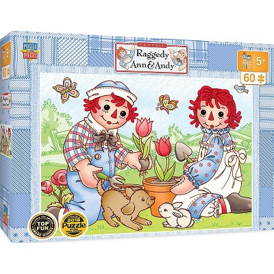 MasterPieces Inc Raggedy Ann & Andy Picnic Friends 60 Piece Jigsaw Puzzle