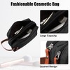 Unique Bargains Portable Makeup Bag Cosmetic Travel Toiletry Bag Waterproof Case Make Up Organizer Case for Men - 2 of 4