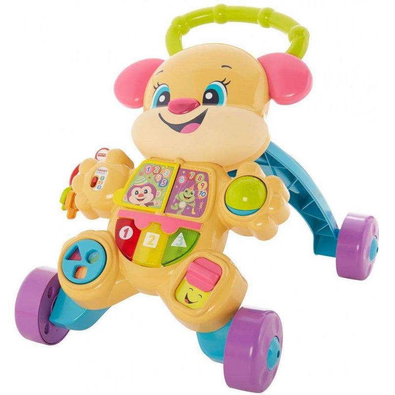 Fisher Price - Laugh, Learn, Grow & Play Baby Walker and Musical Learning Toy with Smart Stages Educational Content, Learn with Puppy​, 2 of 7