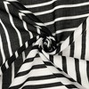 INSPIRE CHIC Women's Contrast Color Symmetrical Striped Printed Square Herringbone Neck Scarves - 4 of 4