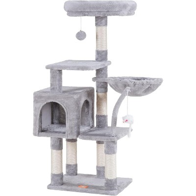 Heybly Cat Tree with Toy, Cat Tower condo for Indoor Cats