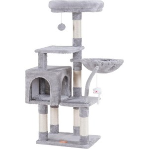 Heybly Cat Tree with Toy, Cat Tower condo for Indoor Cats - 1 of 3