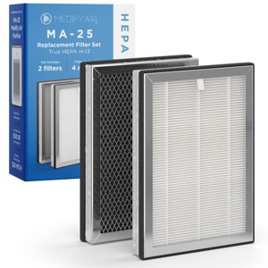 Medify Air MA-25 Replacement Filter with True HEPA H13 and Lasts 3-4 Months - 1 of 4