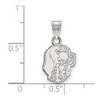Black Bow Jewelry 14k White Gold Tennessee Volunteers NCAA Small Pendant - 2 of 3