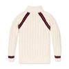 Hope & Henry Boys' Long Sleeve Half Zip Pullover Sweater, Infant - image 3 of 3