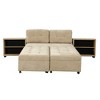 Maliang Versatile Sofa Bed, Modular Sofa, Sectionals Sofa with Two Storage Racks, Free-combined - 4 of 4