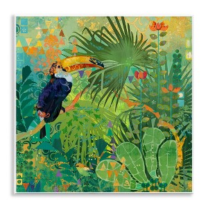 Stupell Industries Toucan Rainforest Nature, 12" x 12" - 1 of 4