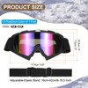 Unique Bargains Windproof Mountaineering Sky Diving Skiing Motorcycle Bike Goggle 2 Pcs - 2 of 4