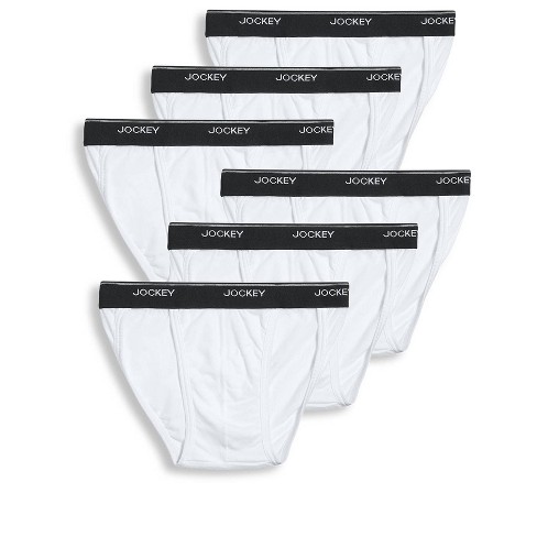 Jockey Men's Elance String Bikini - 6 Pack Xl White : Target