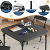 3 Piece Boys Girls Folding Table and Chairs Set, Activity Table and Chairs Set - 3 of 4
