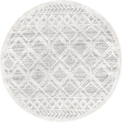 Nuloom Ansley Moroccan Lattice Tassel Indoor Area Rug